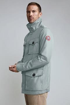 Chamarras Canada Goose Hombre México - Stanhope Rompevientos Verdes Claro SE4863710